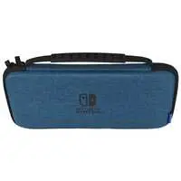 Nintendo Switch - Pouch - Video Game Accessories (スリムハードポーチ プラス ブルー (Switch/Switch有機ELモデル用))