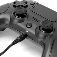 PlayStation 4 - Game Controller - Video Game Accessories (有線コントローラー バトルパッド4 ブラック)