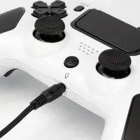 PlayStation 4 - Game Controller - Video Game Accessories (有線コントローラー バトルパッド4 ホワイト)