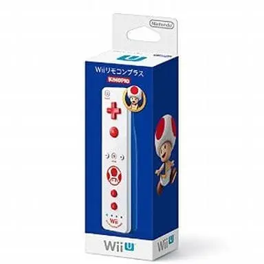 Wii - Video Game Accessories - Game Controller (Wiiリモコンプラス キノピオ)