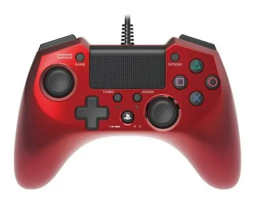 PlayStation 4 - Game Controller - Video Game Accessories (ホリパッドFPSプラス レッド)