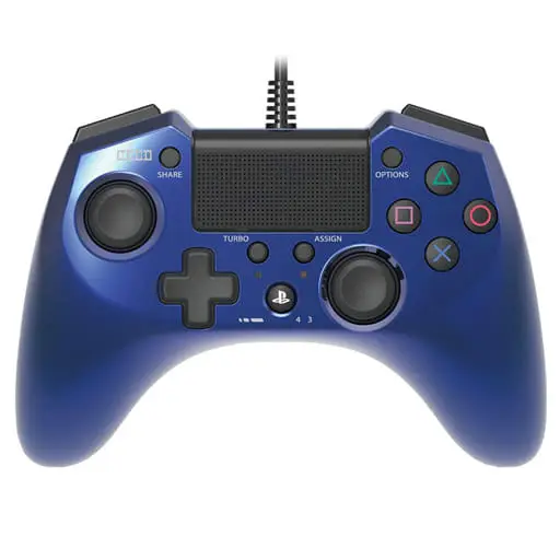 PlayStation 4 - Game Controller - Video Game Accessories (ホリパッドFPSプラス ブルー)