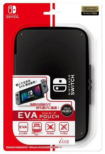 Nintendo Switch - Pouch - Video Game Accessories (EVAポーチ ブラック (SWITCH用))