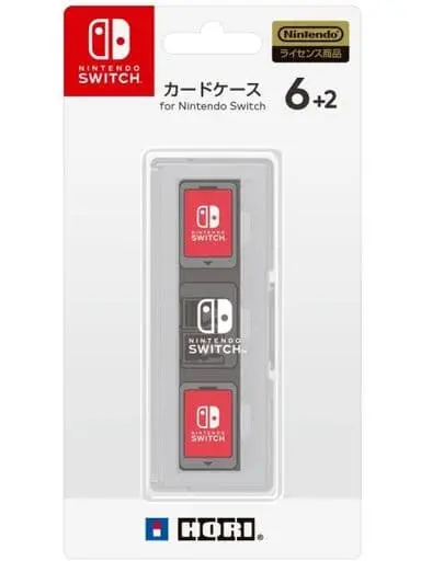Nintendo Switch - Case - Video Game Accessories (カードケース6+2 for Nintendo Switch ホワイト)
