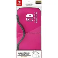 Nintendo Switch - Pouch - Video Game Accessories (クイックポーチ for Nintendo Switch ピンク)
