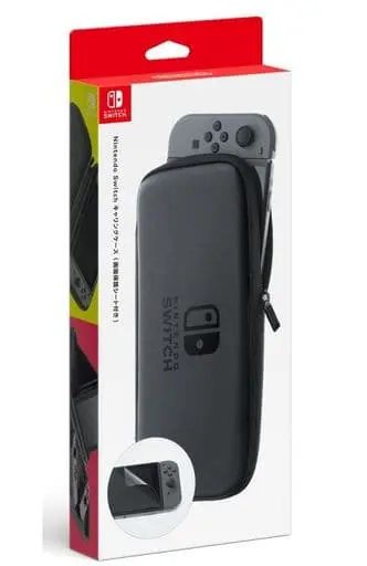 Nintendo Switch - Case - Video Game Accessories (Nintendo Switchキャリングケース(画面保護シート付))