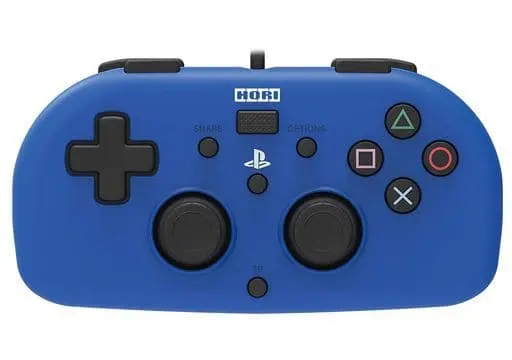 PlayStation 4 - Game Controller - Video Game Accessories (ワイヤードコントローラーライト for PS4 ブルー)