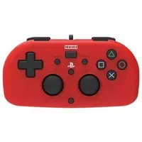 PlayStation 4 - Game Controller - Video Game Accessories (ワイヤードコントローラーライト for PS4 レッド)