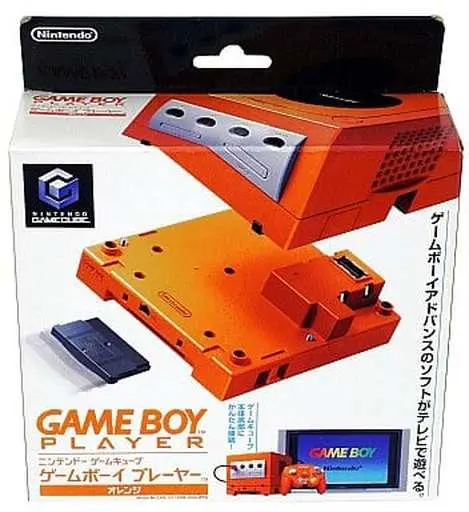 GAME BOY - Video Game Accessories (ゲームボーイプレイヤー(オレンジ)(状態：箱(内箱含む)状態難))
