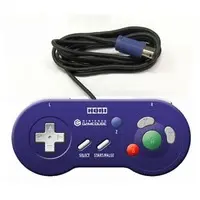 NINTENDO GAMECUBE - Game Controller - Video Game Accessories (デジタルコントローラ(バイオレット)(状態：コントローラーのみ))