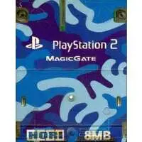 PlayStation 2 - Memory Card - Video Game Accessories (PlayStation2 専用メモリーカード(8MB) 迷彩ブルー)