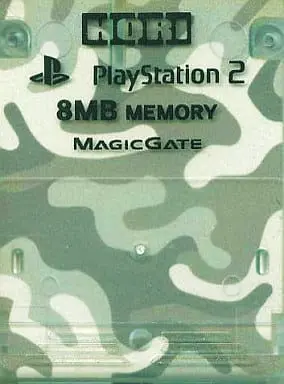 PlayStation 2 - Memory Card - Video Game Accessories (PlayStation2 専用メモリーカード(8MB) 迷彩グレー)