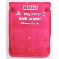 PlayStation 2 - Memory Card - Video Game Accessories (PlayStation2 専用キラキラメモリーカード(8MB) レッド)