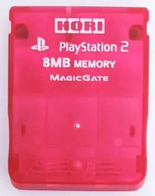 PlayStation 2 - Memory Card - Video Game Accessories (PlayStation2 専用キラキラメモリーカード(8MB) レッド)