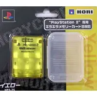 PlayStation 2 - Memory Card - Video Game Accessories (PlayStation2 専用キラキラメモリーカード(8MB) イエロー)