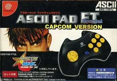 Dreamcast - Game Controller - Video Game Accessories (アスキーパッドFT SPECIAL CAPCOM Versi)