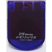 PlayStation - Memory Card - Video Game Accessories (メモリックス・Cパープル(PS))
