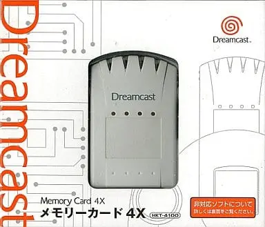 Dreamcast - Memory Card - Video Game Accessories (メモリーカード4× セガ純正)