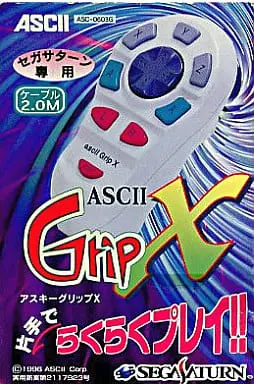 SEGA SATURN - Game Controller - Video Game Accessories (アスキーグリップX セガサターン専用 ケーブル2.0m[ASC-0603G])