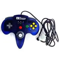 NINTENDO64 - Game Controller - Video Game Accessories (ホリコマンダーN64(ブルー))