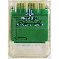 PlayStation - Memory Card - Video Game Accessories (メモリーカード(クリア)夏期限定)