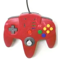 NINTENDO64 - Game Controller - Video Game Accessories (アスキーパッド64(ピンクマーブル))