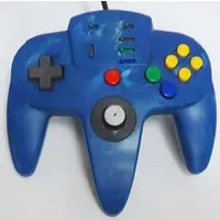 NINTENDO64 - Game Controller - Video Game Accessories (アスキーパッド64(ブルーマーブル))