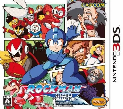 Nintendo 3DS - Rockman Classics Collection (Mega Man Legacy Collection)