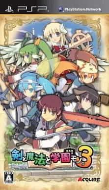 PlayStation Portable - Ken to Mahou to Gakuen Mono (Class of Heroes)