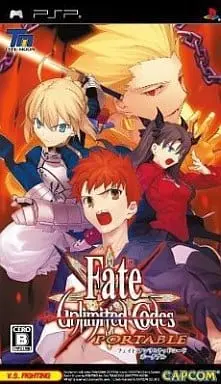 PlayStation Portable - Fate/unlimited codes