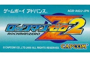 GAME BOY ADVANCE - Rockman Zero (Mega Man Zero)