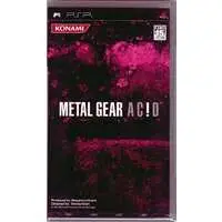 PlayStation Portable - Metal Gear Acid