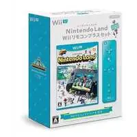 Wii (Nintendo Land Wiiリコモンプラスセット(アオ))