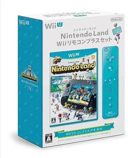 Wii (Nintendo Land Wiiリコモンプラスセット(アオ))