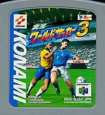 NINTENDO64 - Jikkyou World Soccer (International Superstar Soccer)