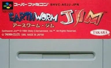 SUPER Famicom - Earthworm Jim