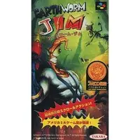 SUPER Famicom - Earthworm Jim