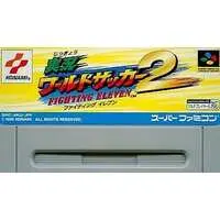SUPER Famicom - Jikkyou World Soccer (International Superstar Soccer) - No Box No Manual
