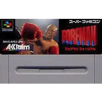 SUPER Famicom - Foreman For Real - No Box No Manual