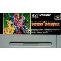 SUPER Famicom - Mighty Morphin Power Rangers