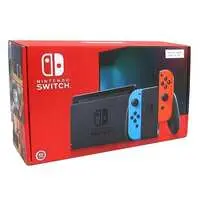 Nintendo Switch - Video Game Console (中国版 Nintendo Switch本体/Joy-Con(L) ネオンブルー/(R) ネオンレッド)