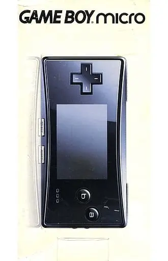 GAME BOY ADVANCE - GAME BOY micro (ゲームボーイミクロ本体 ブラック)