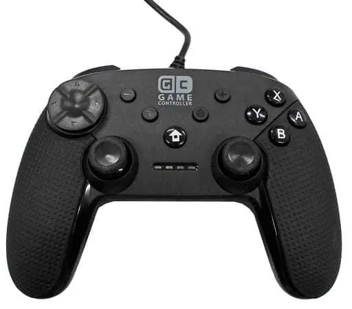 Nintendo Switch - Game Controller - Video Game Accessories (Switch対応 有線ゲームコントローラ−(Gray)[AH10304])