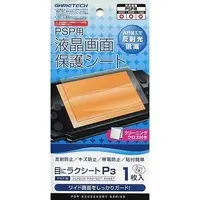 PlayStation Portable - Monitor Filter - Video Game Accessories (PSP用 液晶保護シート 目にらくシートP3)