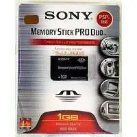 PlayStation Portable - Video Game Accessories - Memory Stick (ソニー メモリースティック PRO DUO 1GB (MSX-M1GS))