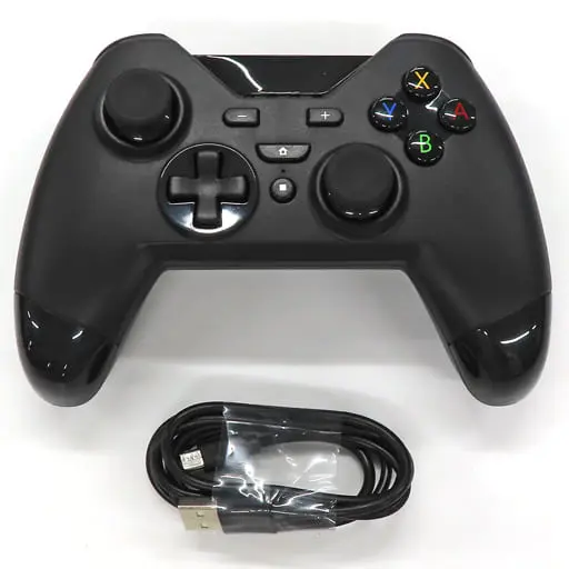 Nintendo Switch - Video Game Accessories - Game Controller (Swich/PC/PS3 ワイヤレスコントローラ(ブラック)[S205])
