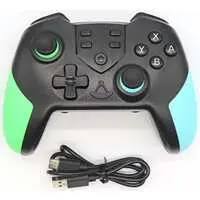 Nintendo Switch - Video Game Accessories - Game Controller (TERIOS ワイヤレスコントローラー(ブルー×グリーン)[T23])