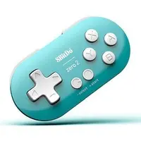Nintendo Switch - Game Controller - Video Game Accessories (8BitDO Bluetooth Controller Zero 2[Turquoise Edition])