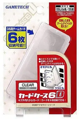 Nintendo DS - Case - Video Game Accessories (DS用カードケース6D (クリア))