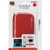 Nintendo 3DS - Pouch - Video Game Accessories (コンパクトポーチ for3DS レッド)